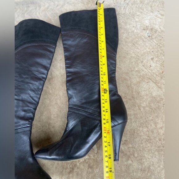 Seyhelles Womens Leather Tall Heel Boots Size 9 - Picture 7 of 8